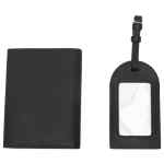 Emporio Armani Asv Gift Box With Regenerated Saffiano Passport Holder And Tag
