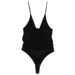 Elisabetta Franchi V-neck adjustable shoulder straps brief cut Bodysuit