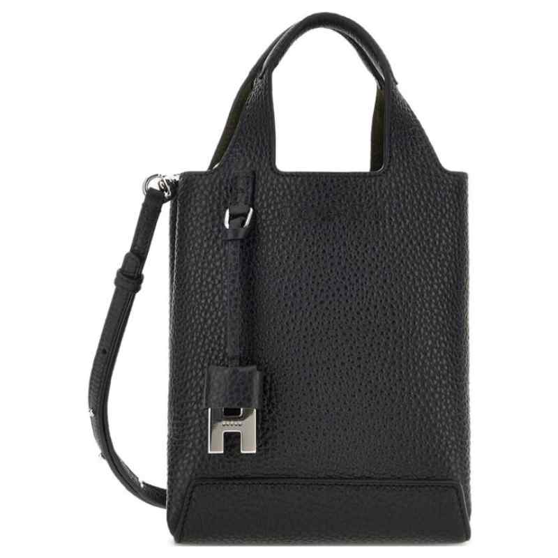 Hogan Mini Black Shopping Bag