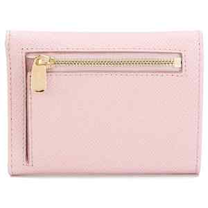 Dolce & Gabbana-Women's Pink Leather Flap French Wallet