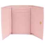 Dolce & Gabbana-Women's Pink Leather Flap French Wallet