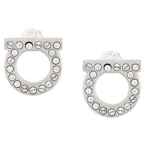 Ferragamo Gancini Crystals Earrings