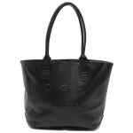 Hogan Address Small Black Shopping Bag