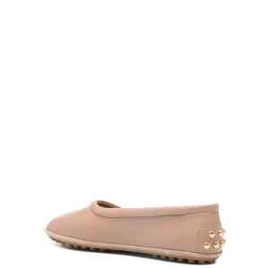 Tod'S Metal Dots Ballerinas in Nappa Leather