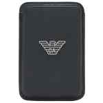 Emporio Armani Asv Regenerated Saffiano Magnetic Card Holder