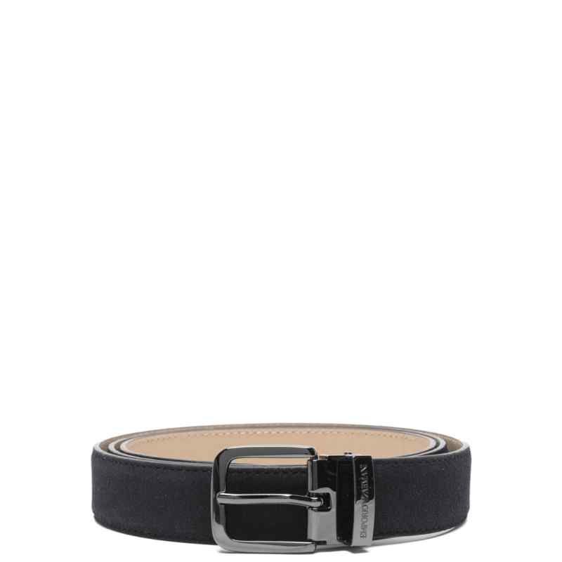 Emporio Armani Exclusive Suede Leather Belt