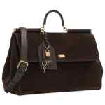 Dolce & Gabbana My Sicily large leather handbag