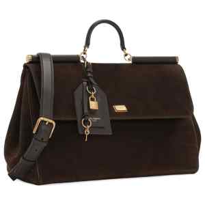Dolce & Gabbana My Sicily large leather handbag
