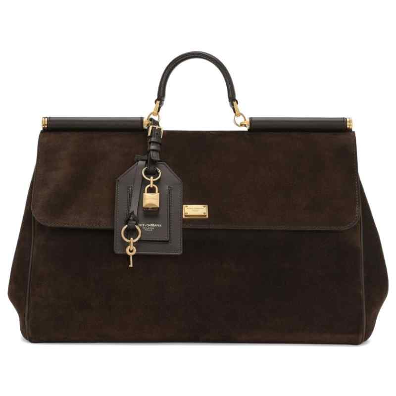 Dolce & Gabbana My Sicily large leather handbag