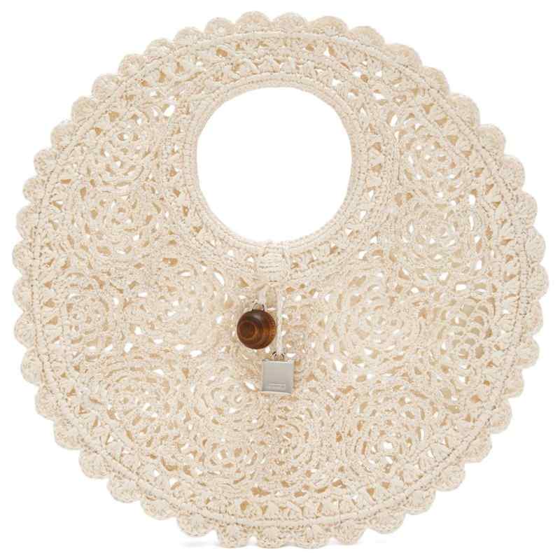 Jacquemus Le Petit Rond Spiaggia handbag
