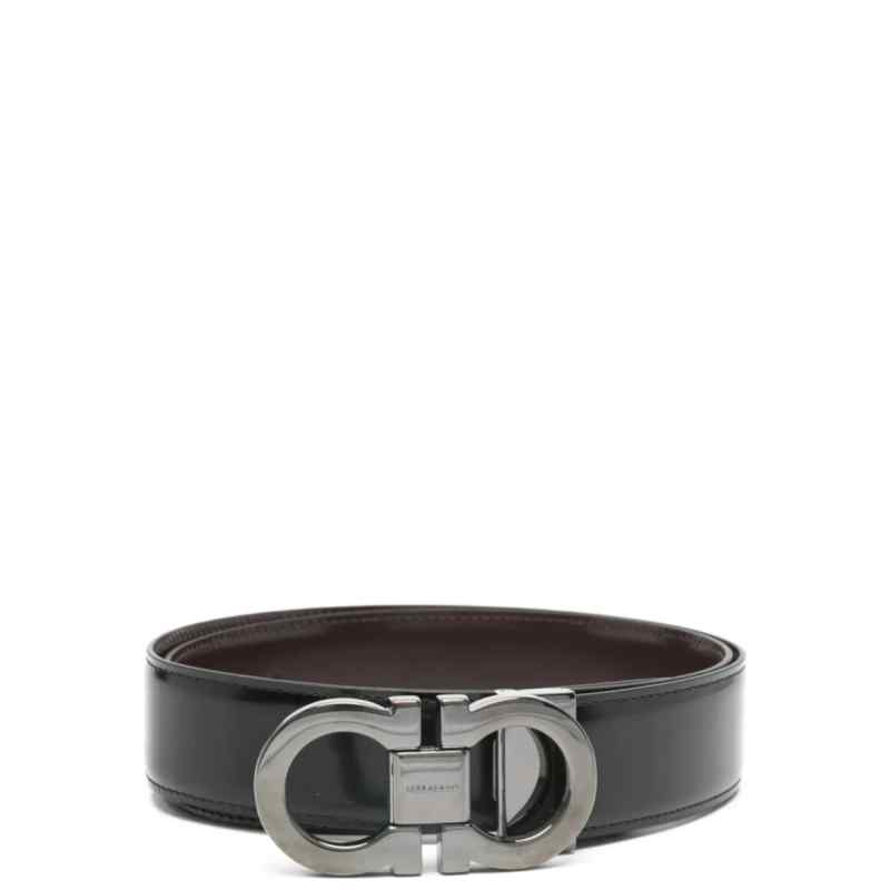 190187968-ss26-ferragamopre-679535644557001 Ferragamo Reversible And Adjustable Gancini Belt