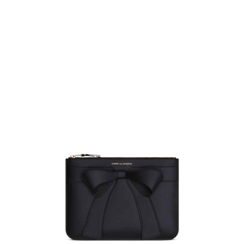190188348-ss26-commedesgaronswalletpre-sa5100bb1 Comme Des Garcons Comme Des Garçons Big Bow leather card case