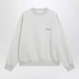 Fear of God Essentials Signature SS26 crewneck sweatshirt in fleece oatmeal