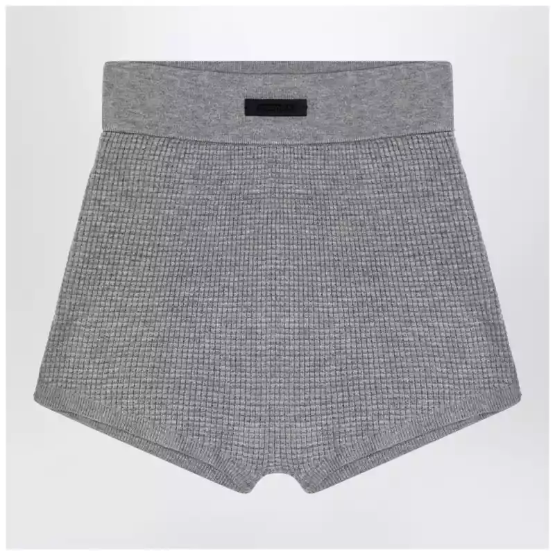 Fear of God Essentials Grey Honeycomb Shorts