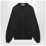 Fear of God Essentials Black washed polo sweatshirt