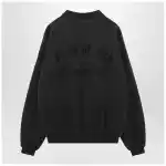 Fear of God Essentials Black washed polo sweatshirt