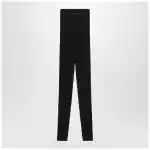 Fear of God Essentials Black leggings in stretch Waffle fabric