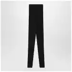 Fear of God Essentials Black leggings in stretch Waffle fabric