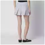 Vivienne Westwood Grey mini skirt with Orb logo