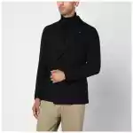 Tagliatore Blue double-breasted wool jacket
