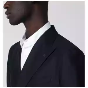 Tagliatore Blue wool double-breasted jacket