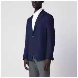 Tagliatore Blueette wool single-breasted jacket