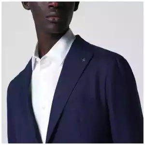 Tagliatore Blueette wool single-breasted jacket