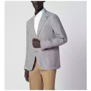 Tagliatore Single-breasted jacket with brown pattern