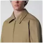 Dries Van Noten Beige cotton-blend zip-up jacket