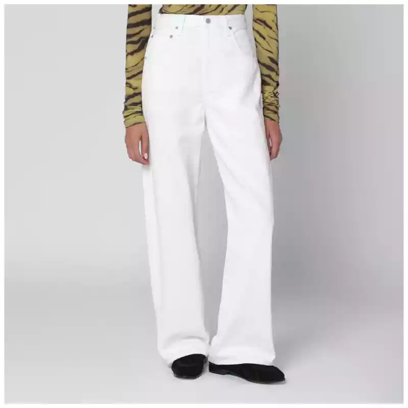 2053B1248_S_CITIZ-PMINA.a Citizens of Humanity White Pashmina Ayla baggy jeans