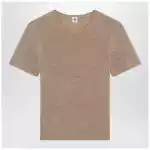 the garment Camel colour Como sweater in wool