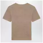 the garment Camel colour Como sweater in wool