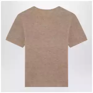 the garment Camel colour Como sweater in wool
