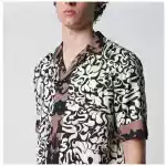 Dries Van Noten Shirt with Graphic Squiggle print