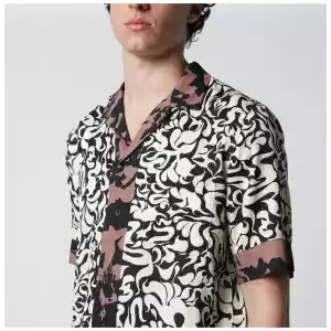 Dries Van Noten Shirt with Graphic Squiggle print