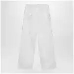 Dries Van Noten Light blue jeans with drawstring
