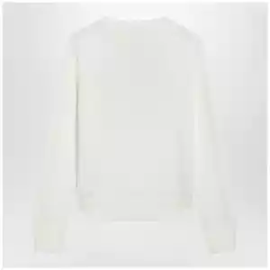 Polo Ralph Lauren Tommy Hilfiger cream sweater with flag motif