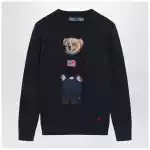 Polo Ralph Lauren Navy blue Polo Bear sweater