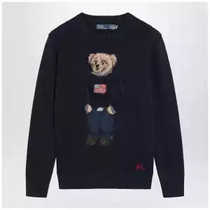 Polo Ralph Lauren Navy blue Polo Bear sweater