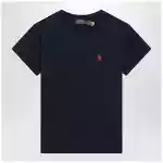 Polo Ralph Lauren Navy blue cotton T-shirt