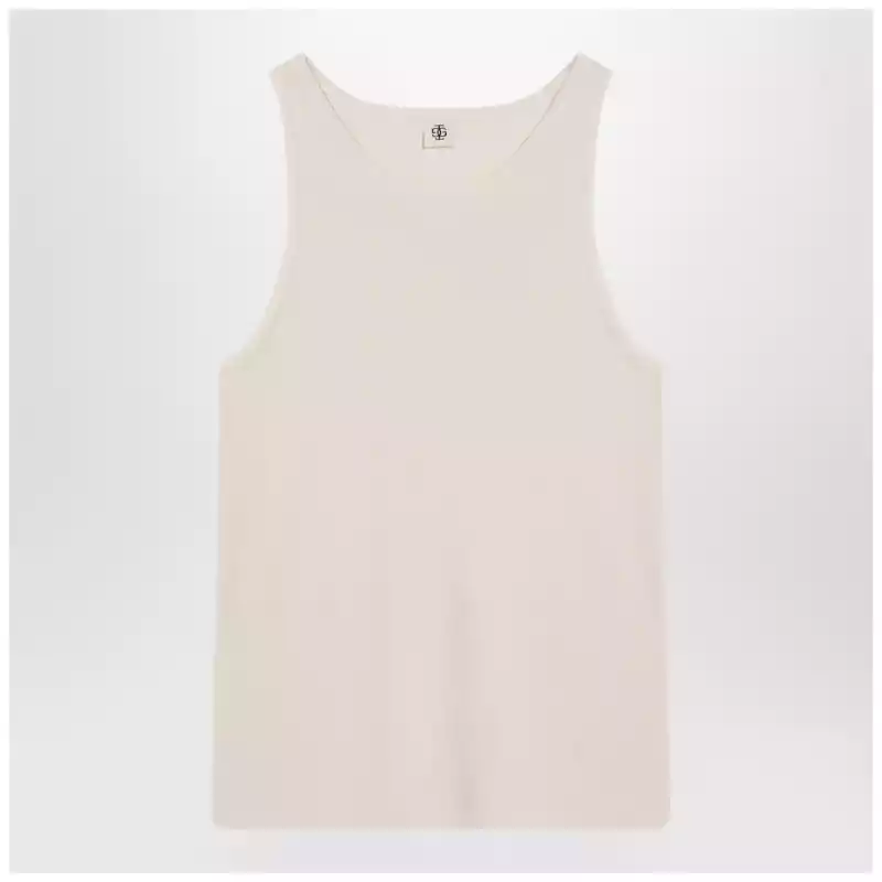 the garment Madison tank top ecru