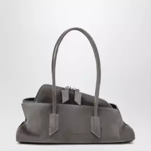 The Attico La Passeggiata Small bag in grey suede
