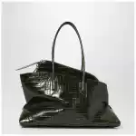 The Attico La Passeggiata Medium bag Dark Green