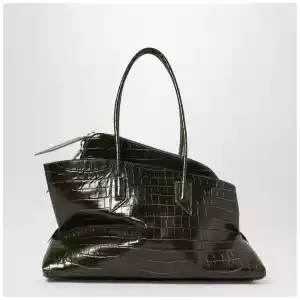 The Attico La Passeggiata Medium bag Dark Green