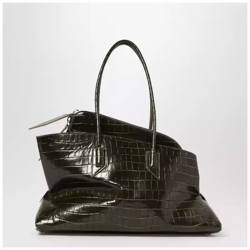 260WAH00054LBT021PR_R_ATTIC-129.a The Attico La Passeggiata Medium bag Dark Green