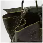 The Attico La Passeggiata Medium bag Dark Green