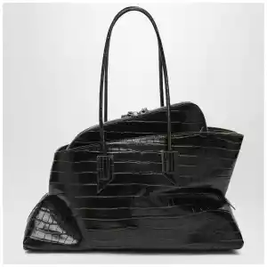 The Attico Dark green La Passeggiata medium bag