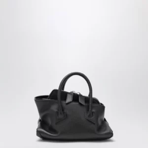 The Attico La Passeggiata Mini bag in black leather