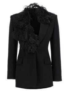 The Attico Feather Blazer