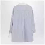The Attico Light blue/white striped shirt Diana